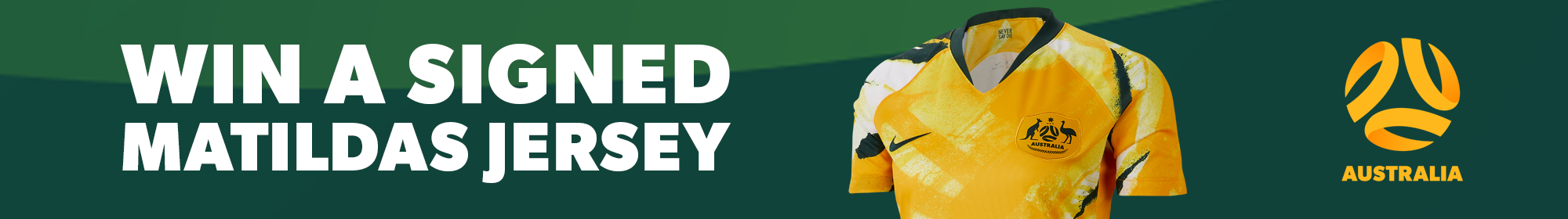 Win a Westfield Matildas Jersey Win a Westfield Matildas Jersey
