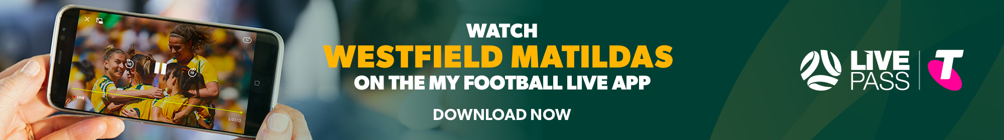 Matildas Telstra Live Pass Matildas Telstra Live Pass