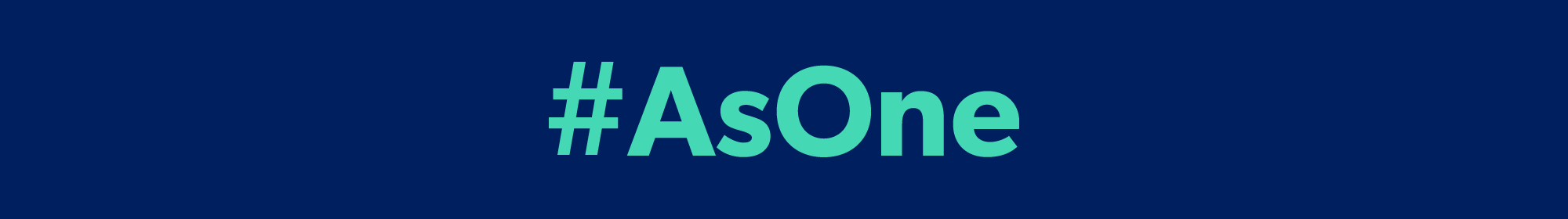 As One As One