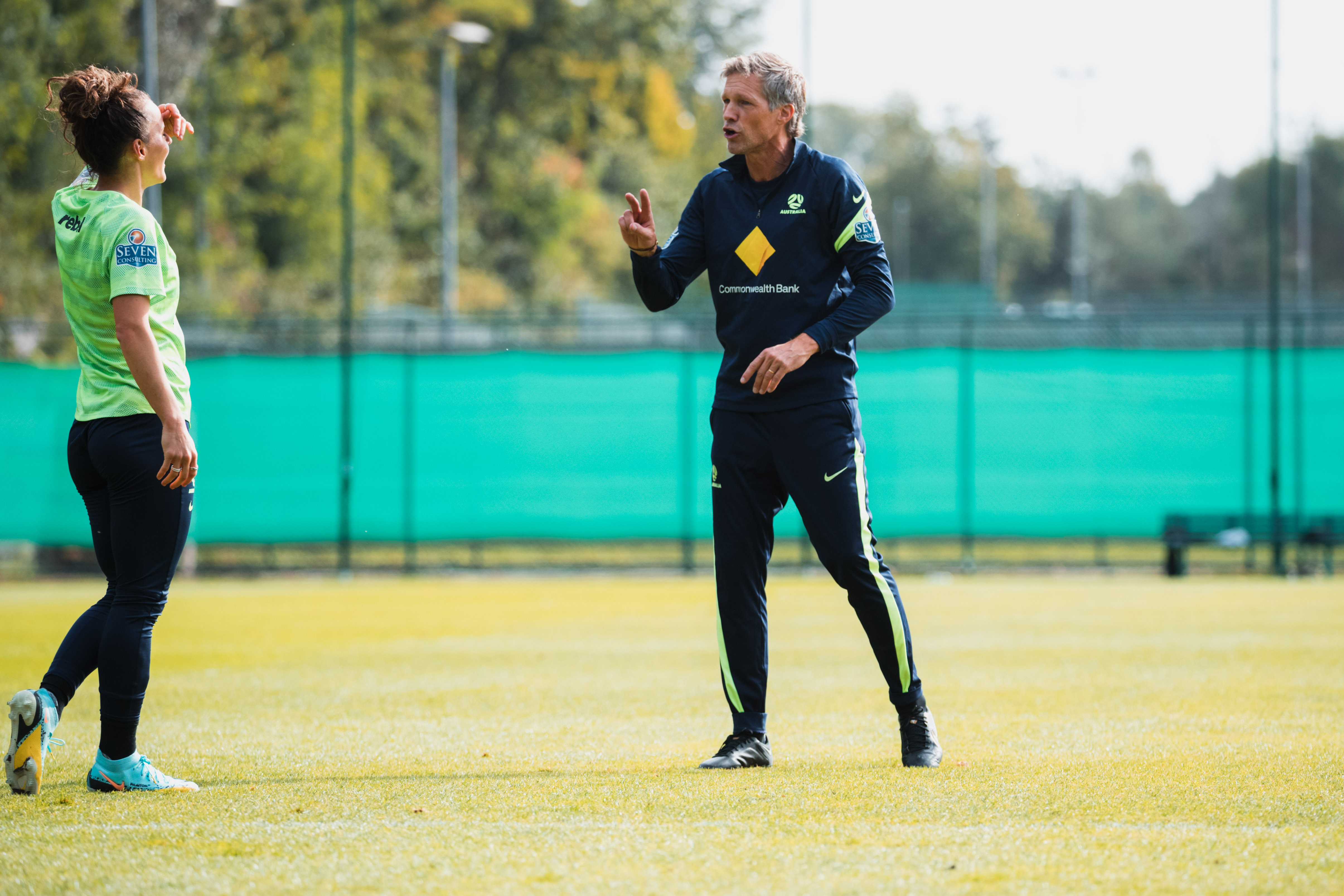 Jens Fjellström during CommBank Matildas camp in London. (Photo: Ann Odong/Football Australia) Jens Fjellström during CommBank Matildas camp in London. (Photo: Ann Odong/Football Australia)