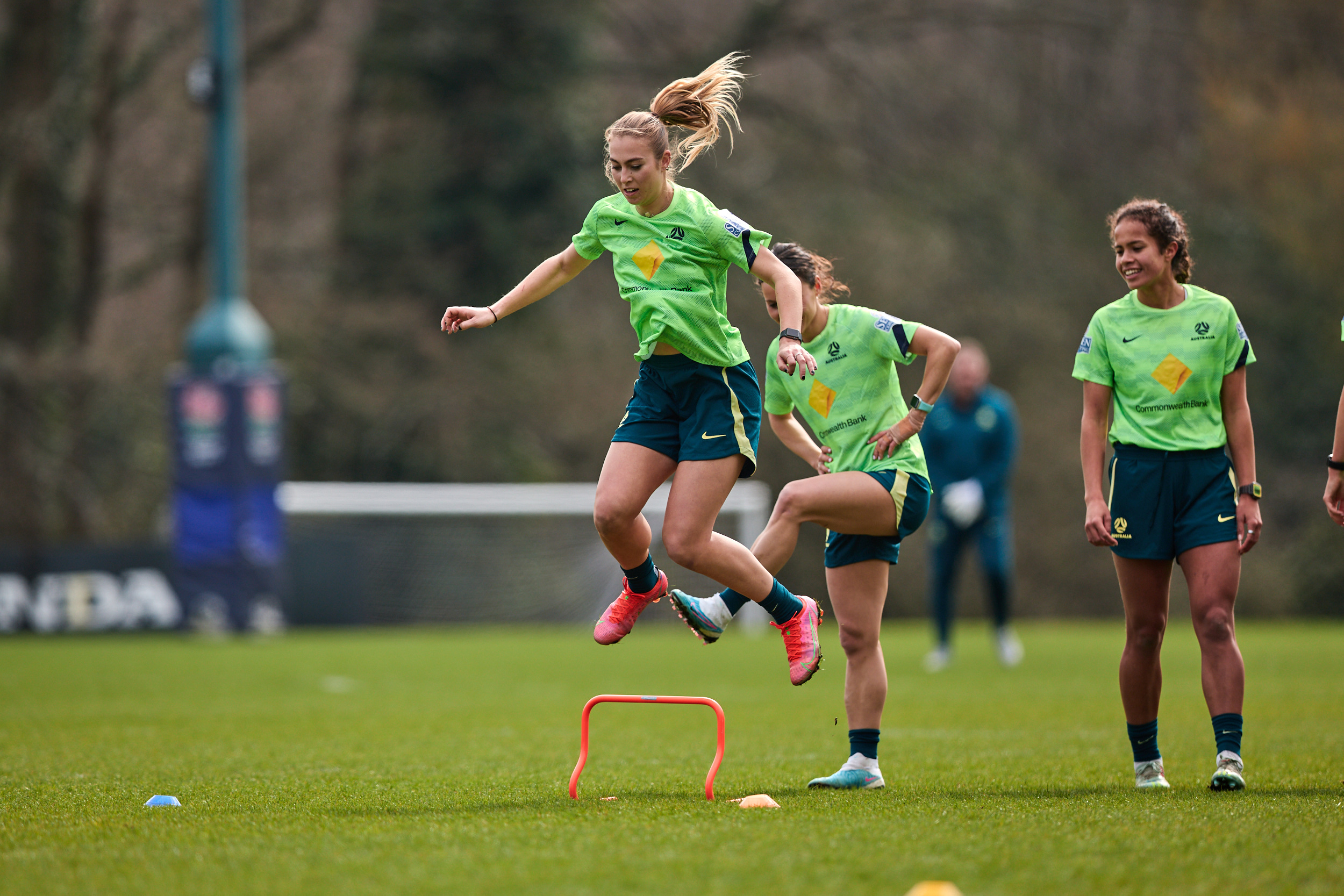 Matilda McNamara during training in Surrey. (Photo: Rachel Bach/By The White Line) Matilda McNamara during training in Surrey. (Photo: Rachel Bach/By The White Line)