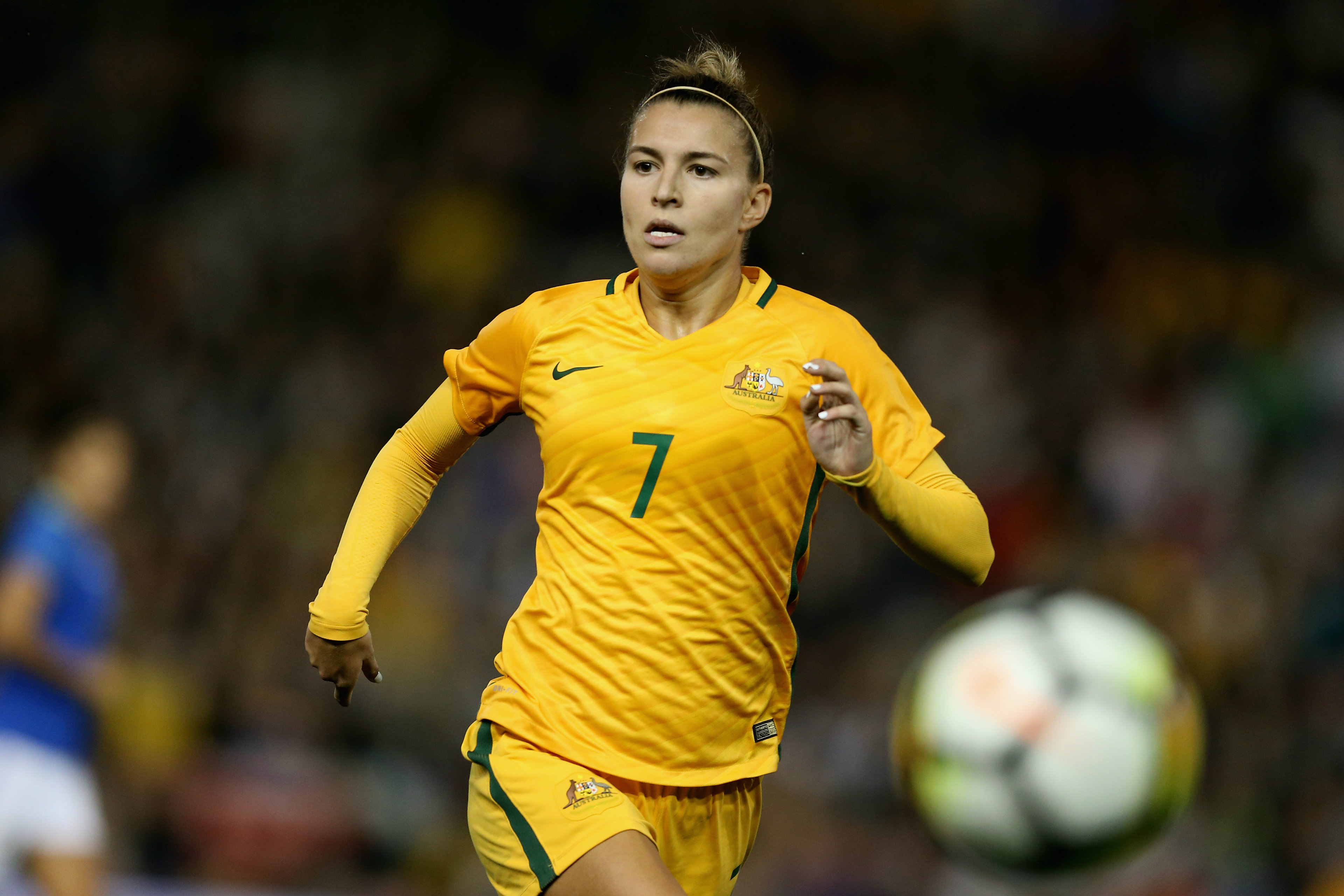 Westfield Matildas star Steph Catley has been nominated for the best defender award.