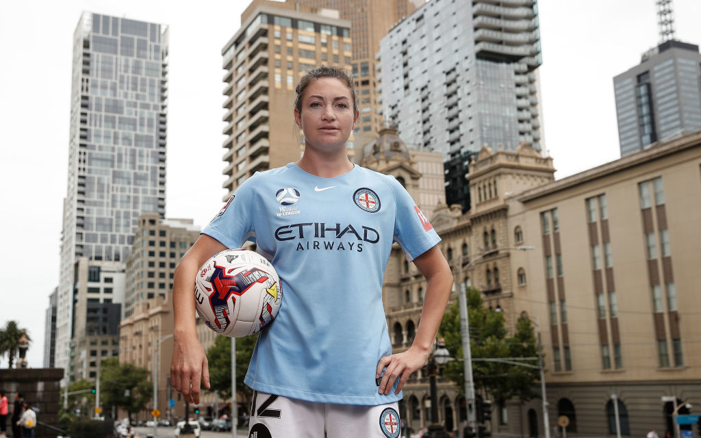 Jodie Taylor with Melbourne City