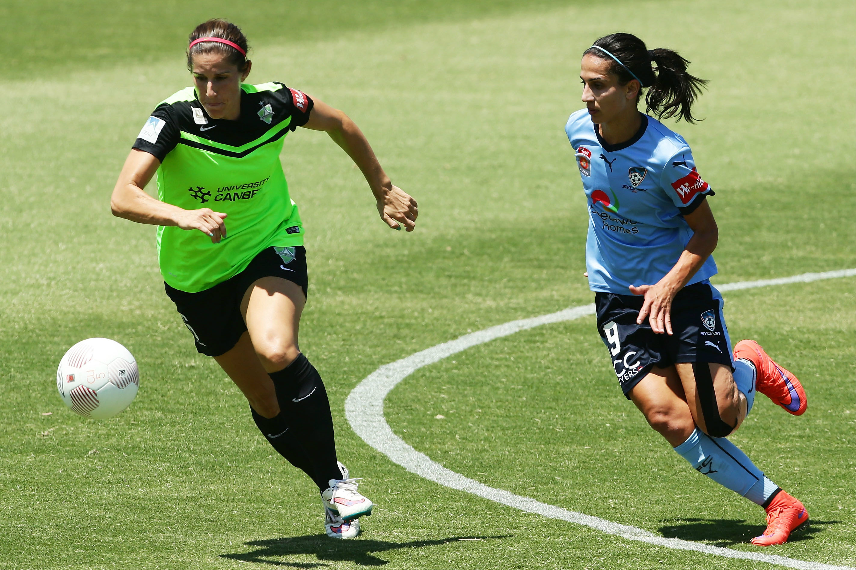 Munoz won two Championships and two Premierships with Canberra United