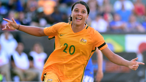 Sam Kerr has been shortlisted for the World Player of the Year award.