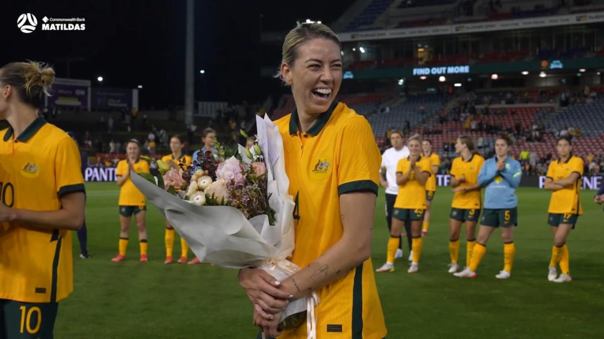 Five CommBank Matildas make their 100th appearance for their country this year