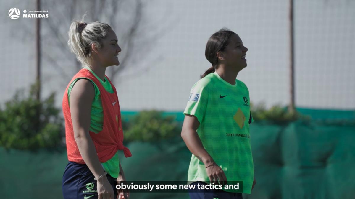 Ellie Carpenter talks about our preparations for the first game of the 2022 Women's Asian Cup