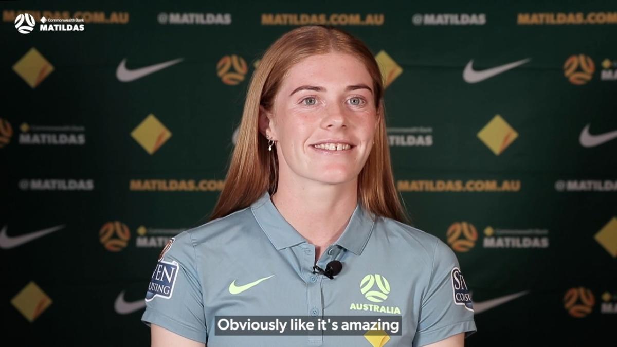Cortnee Vine talks about the surreal moment when she found out she would be going to her first AFC Women's Asian Cup