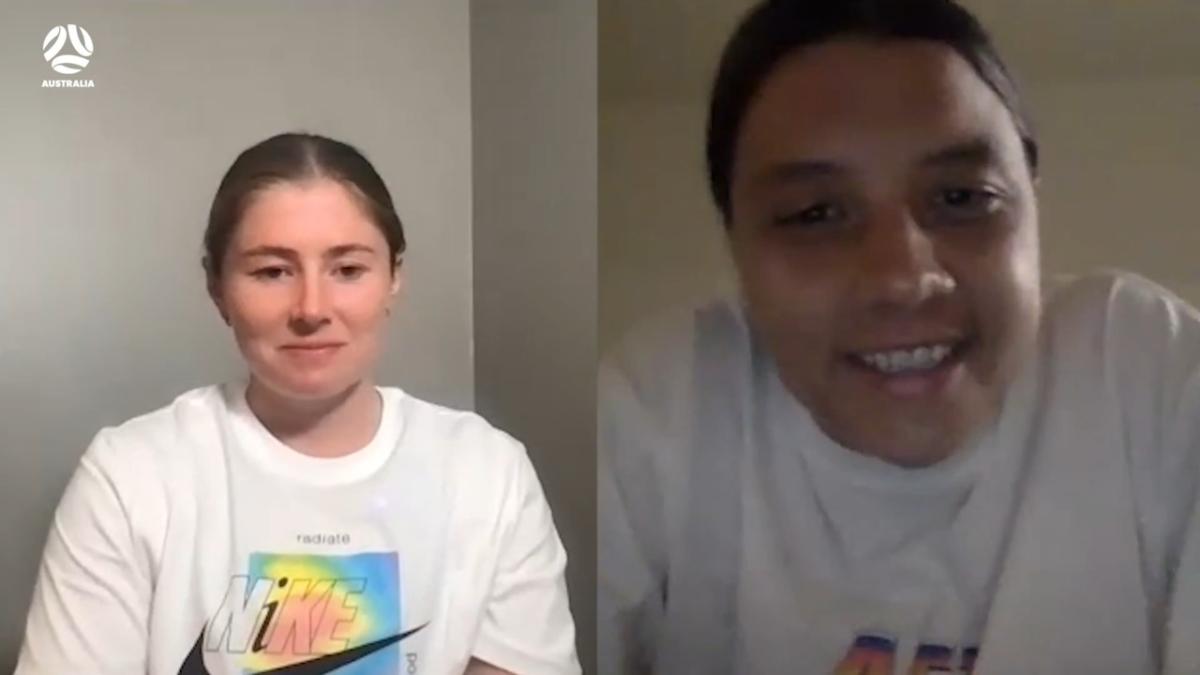 Sam Kerr sits down with Sheridan Gallagher and has a captains chat