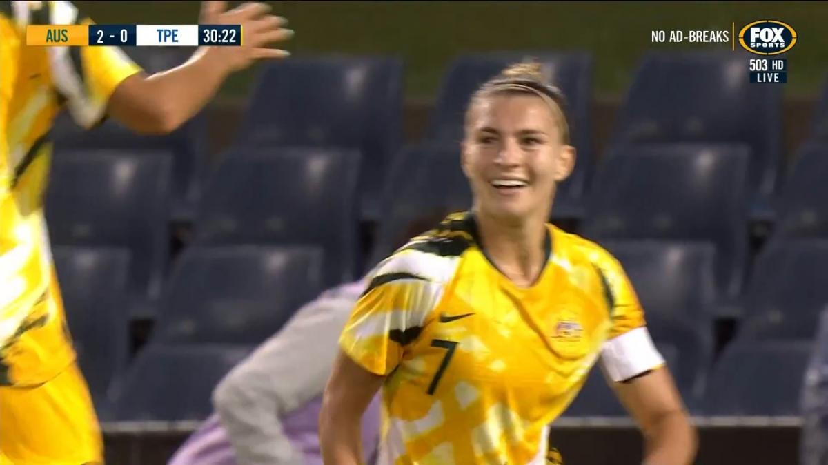 GOAL: Catley - Goal number three from unlikely scorer
