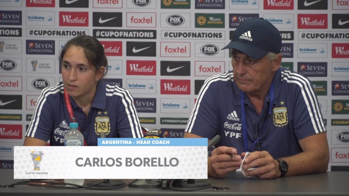 Press Conference: Carlos Borrello - Argentina