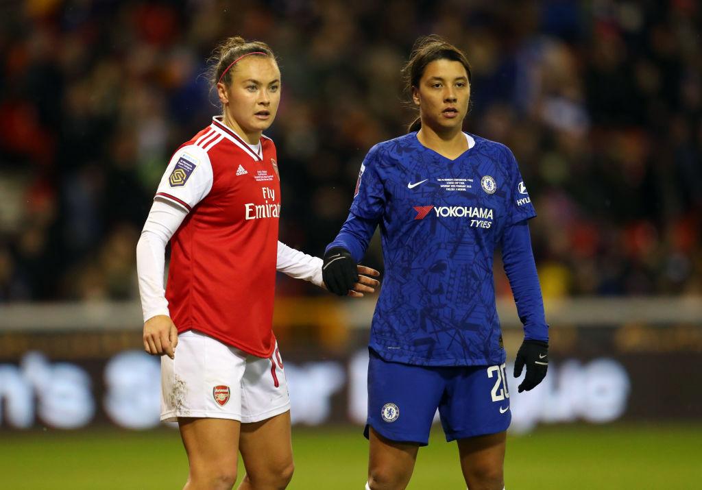 Foord and Kerr in Conti Cup Final