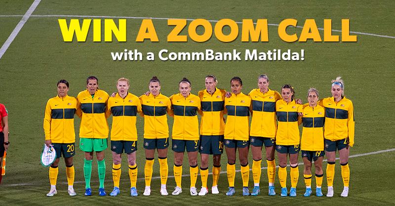 WIN a chance to participate in a group Zoom with a CommBank Matilda