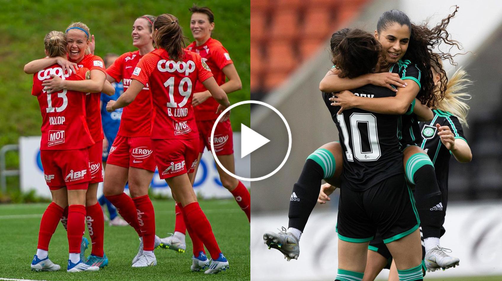 WATCH: Yallop scores first for SK Brann; Jacynta nets hat-trick for Celtic