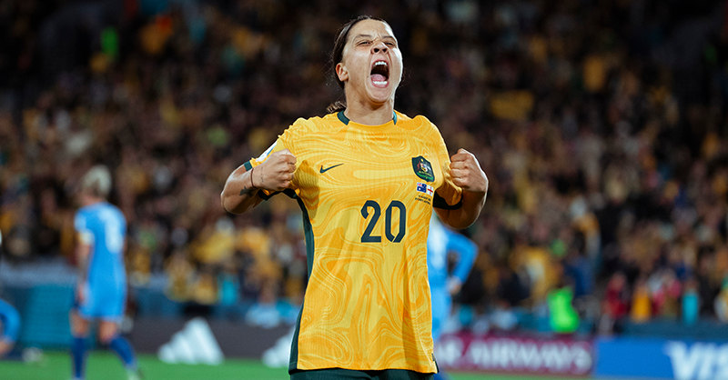VOTE: Sam Kerr nominated for Goal of the Tournament | FIFAWWC