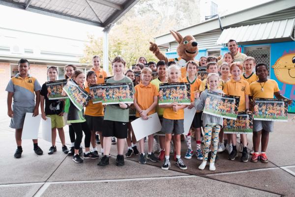 Students from Maryland Public School