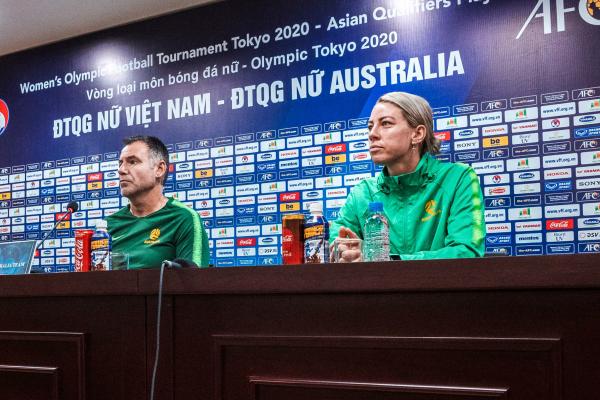 Ante Milicic and Alanna Kennedy