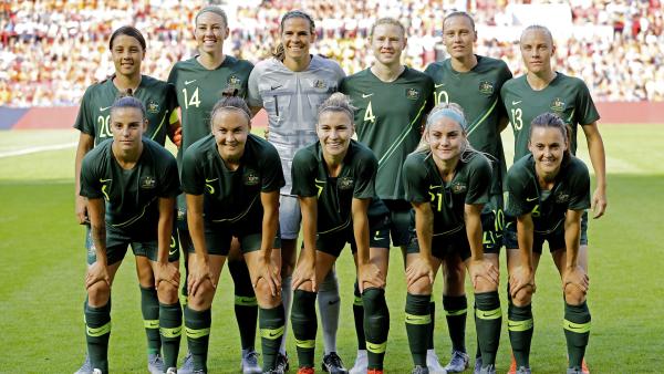 Matildas line-up v Holland 2019
