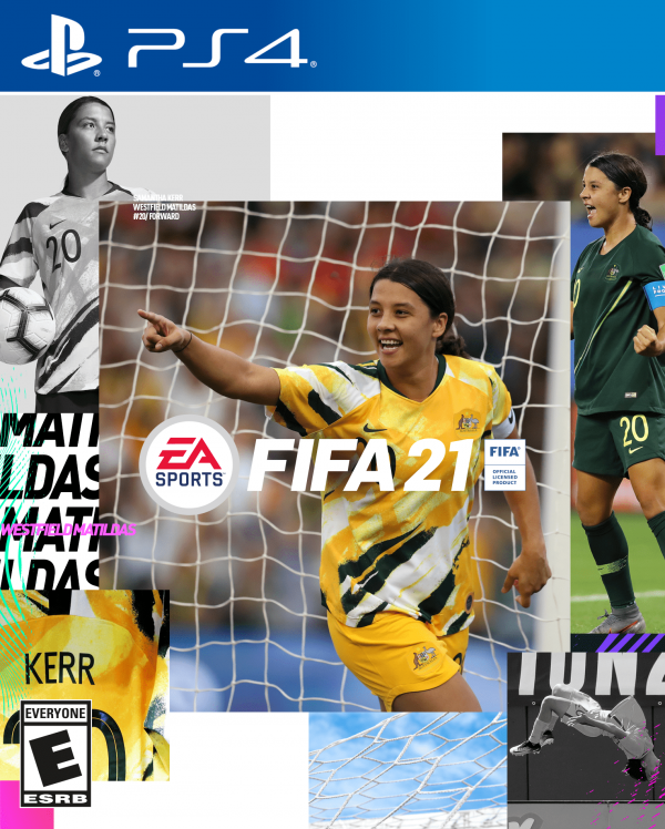 Sam Kerr FIFA 21 cover