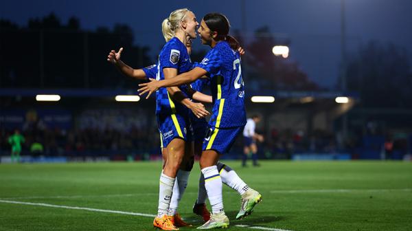 Matildas Abroad: Kerr nets 40th goal in the WSL to seal win for Chelsea