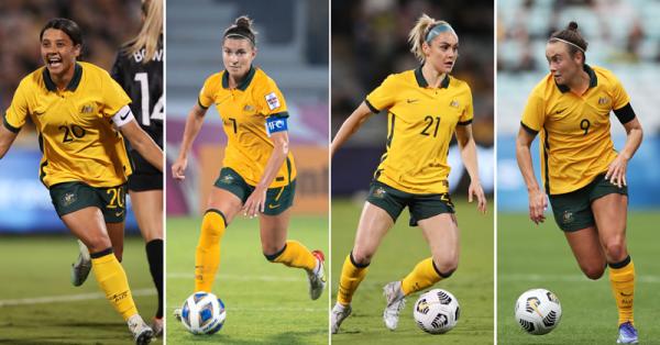 Seven Matildas up for PFA Players’ Awards