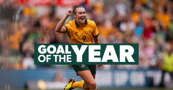2022 Goal of the Year Winner - Caitlin Foord 1st goal against Sweden!