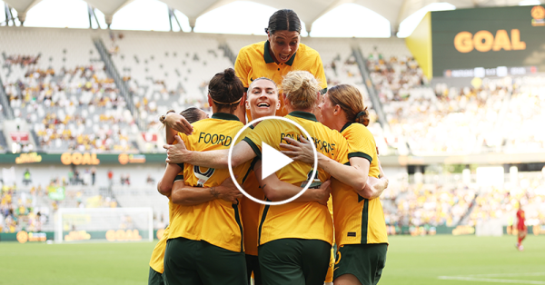 WATCH: CommBank Matildas claim second Cup of Nations victory against Spain