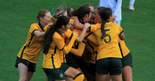 The CommBank Junior Matildas progress to Round 2 of qualifying for the #AFCU17W 
