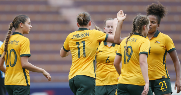The CommBank Young Matildas record a 3-0 win over Iran in their #AFCU20W Round 2 Qualifiers