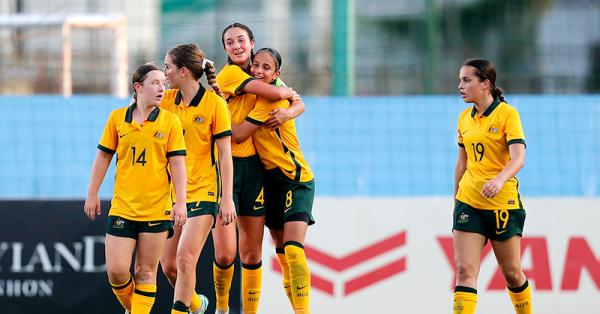 CommBank Junior Matildas record a 6-2 victory over the Philippines in their #AFCU17W Round 2 Qualifiers