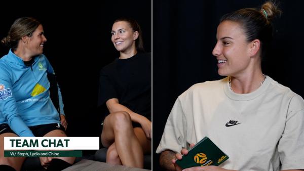 Team Chat -  Hosted by Chloe Logarzo & featuring Steph Catley & Lydia Williams