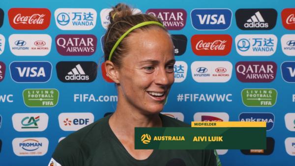 Aivi Luik's emotional World Cup debut 