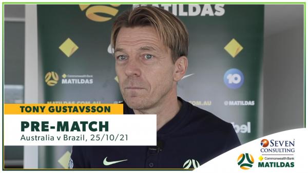 Gustavsson: This is an important game to keep rebuilding and I want to see that mindset tomorrow | Press Conference | CommBank Matildas