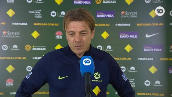 Gustavsson: Need to look into depth of roster | Interview | CommBank Matildas v USA