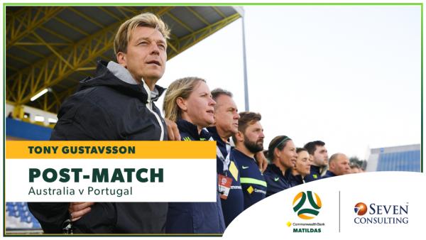 Tony Gustavsson | Post-Match Press Conference | AUS v POR