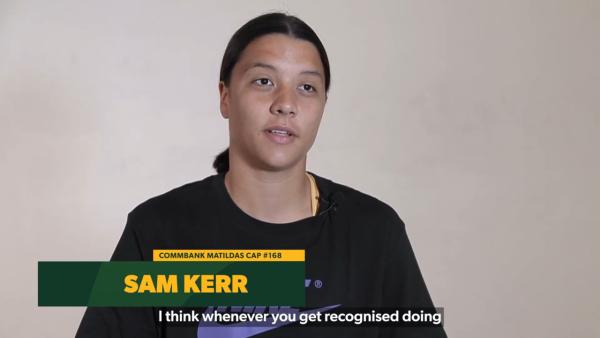 Sam Kerr awarded Order of Australia Medal for services to football