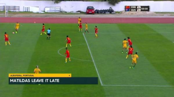 Matildas down China in Algarve Cup thriller