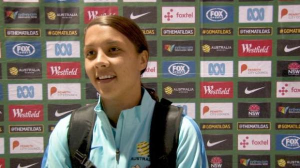 Matildas stars react to Brazil win