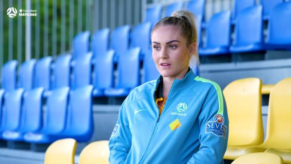 Ellie Carpenter talks about her journey to recovery and how excited she is to get back into the green and gold