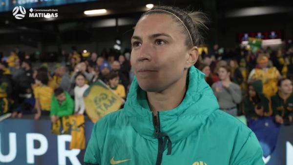 Steph Catley: I'm excited for what the World Cup holds | CommBank Matildas v France