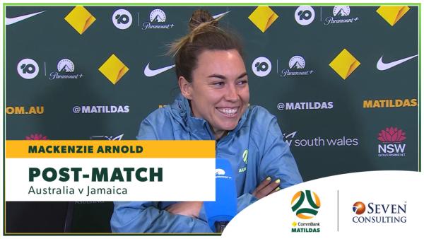 Mackenzie Arnold | Post-Match Press Conference | AUS v JAM