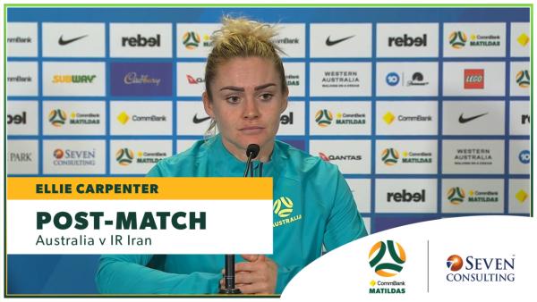 Post-Match Press Conference: Ellie Carpenter | CommBank Matildas v IR Iran