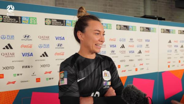 Mackenzie Arnold: I had chills | Australia v Republic of Ireland | FIFA Women's World Cup 2023™ Post Match Interview