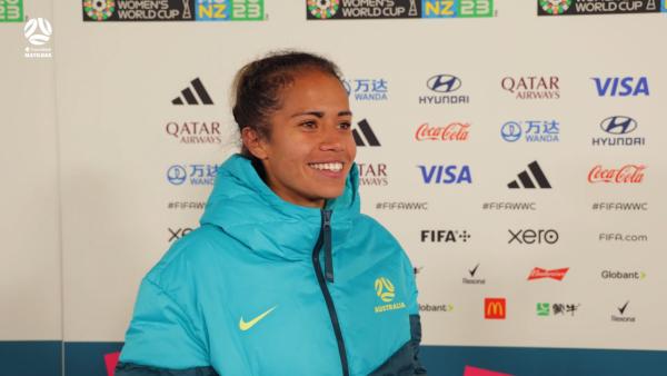 Mary Fowler: It was super special | Australia v Republic of Ireland | FIFA Women's World Cup 2023™ Post Match Interview