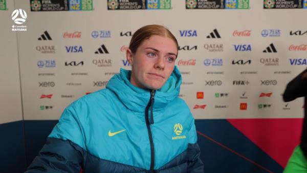 Cortnee Vine: It's do or die now | Australia v Nigeria | FIFA Women's World Cup 2023™ Post Match Interview