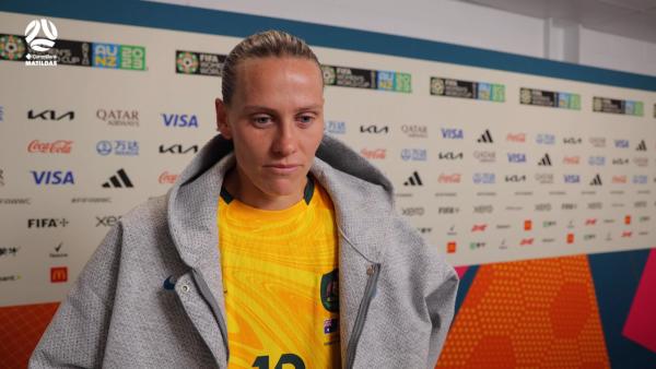 Emily van Egmond: We controlled large portions of the game | Australia v Nigeria | FIFA Women's World Cup 2023™ Post Match Interview