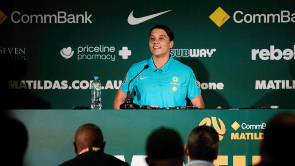Sam Kerr | FIFA Women's World Cup 2023™ Press Conference | CommBank Matildas