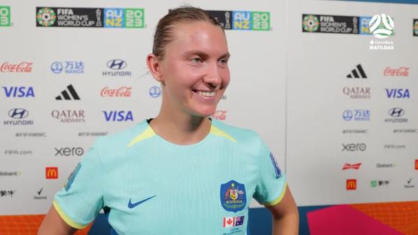 Clare Hunt: This is the best game I've ever been part of | Canada v Australia | FIFA Women's World Cup™ Post Match Interview