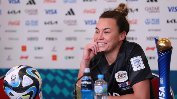 Mackenzie Arnold | FIFA Women's World Cup Post-Match Press Conference | CommBank Matildas v France