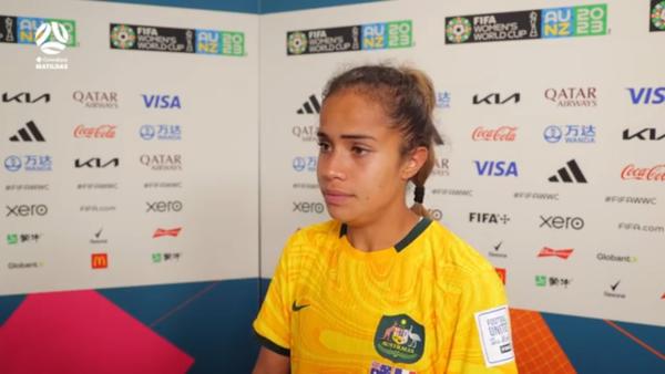Mary Fowler: I've never been to a penalty shootout | FIFA Women's World Cup™ Post Match Interview